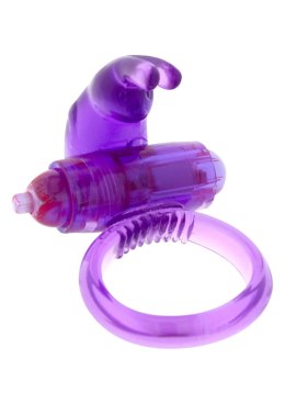 Wibrujący pierścień na penisa z masażerem erotyka