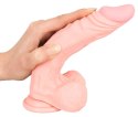Realistyczny gruby duży penis dildo przyssawka 21c