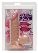Solidne naturalne dildo jak penis przyssawka 17cm