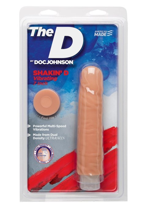 Wibrator realistyczny duży penis naturalny 18cm