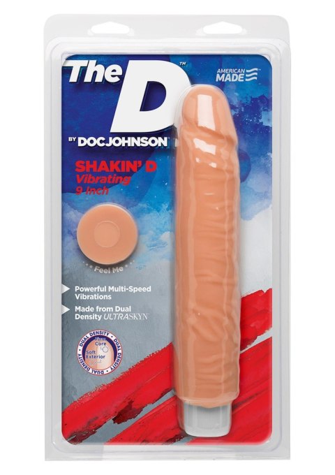Wibrator realistyczny duży penis naturalny 23cm