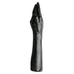 Czarne dildo do fistingu w kształcie ręki 43 cm