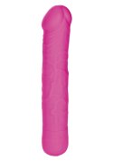Wibrator klasyczny sztuczny penis silikon róż 17cm