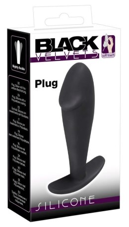 Silikonowy korek analny mały penis plug sex 10cm