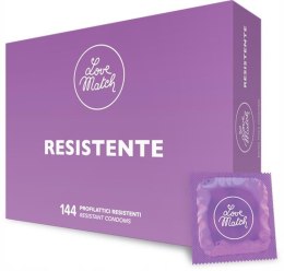 Prezerwatywy-Love Match Resistante - 144 pack