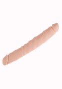 Dwustronny wyginany penis dildo sex członek 30cm
