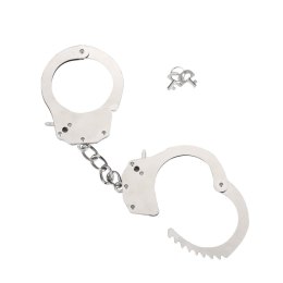 Kajdanki metalowe z kluczykiem bdsm sex bondage