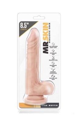 Naturalne dildo jak penis na przyssawce sex 19cm