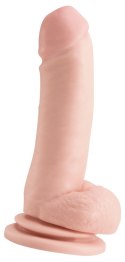 Gruby realistyczny penis dildo z żyłkami 20,7 cm