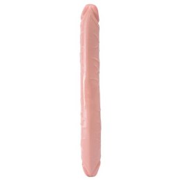 Elastyczny penis dildo podwójna penetracja 34cm
