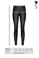 Bielizna - BRGIULIA001 legginsy czarne rozmiar S