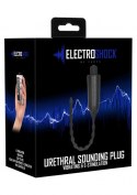 Elektrostymulator BDSM Vibrating Urethral Sounding - Black