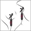 Wibrujące klamry zaciski na sutki piersi BDSM sex
