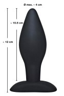Duży korek analny plug zatyczka silikonowa 12cm