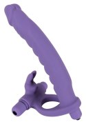 Sztuczny penis dildo podwójna penetracja masażer