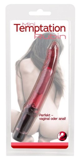 Wibrator do sexu analnego wąski cienki penis 16cm