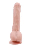 Dildo duże żylaste penis z mocną przyssawką 23 cm