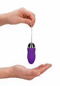 George - Rechargeable Remote Control Vibrating Egg - Purple