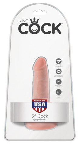 Realistyczny żylasty penis dildo z przyssawką 14cm