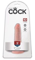 Realistyczny żylasty penis dildo z przyssawką 14cm