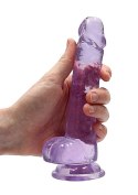 Dildo z przyssawką penis realistyczny żylasty 19cm