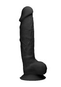 Gruby żylasty realistyczny penis przyssawka 17,8cm