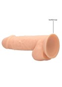 Gruby żylasty realistyczny penis przyssawka 21,5cm