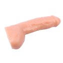 Naturalny realistyczny penis dildo sex jądra 20cm