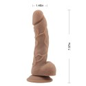 Realistyczne dildo penis jądra przyssawka sex 20cm