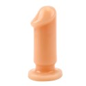 Realistyczna zatyczka analna korek penis mały 9cm