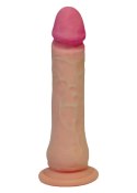 Żylasty realistyczny penis z przyssawką dildo 18cm
