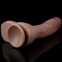 Długi sexowny penis realistycznie wykończony 27 cm