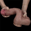 Długi sexowny penis realistycznie wykończony 27 cm
