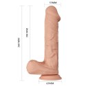 Duże realistyczne dildo penis z przyssawką 26cm