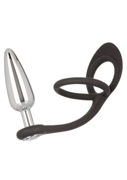 Korek analny metalowy klatka erekcyjna na penisa