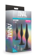 Korek plug analny sex zestaw treningowy 3 rozmiary