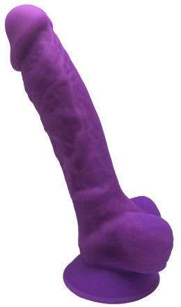 Dildo realistyczne penis jądra przyssawka sex 17cm