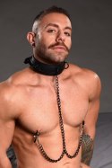 Collared Temptress Necklace with Nipple Clamps