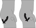 Męski wibrator analny do stymulacji prostaty 15cm